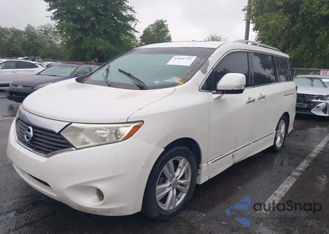 2011 Nissan Quest Sl from USA, damaged, VIN JN8AE2KPXB9009285
